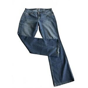 Ariat Rebar Jeans Mid Rise Boot Women’s 33L 35x33 Sofia Durastretch Raven Boot